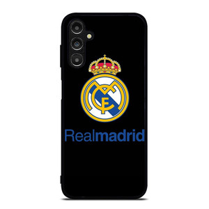 REAL MADRID FOOTBALL BLACK LOGO Samsung Galaxy A14 Case Cover REAL MADRID FOOTBALL BLACK LOGO Samsung Galaxy A14 Case Cover