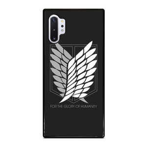 WINGS OF FREEDOM ATTACK ON TITANS HUMANITY SYMBOL  Samsung Galaxy Note 10 Plus Case Cover