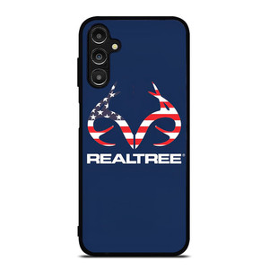 REALTREE USA FLAG LOGO Samsung Galaxy A14 Case Cover