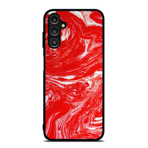 RED LIQUID TEXTURE Samsung Galaxy A14 Case Cover RED LIQUID TEXTURE Samsung Galaxy A14 Case Cover