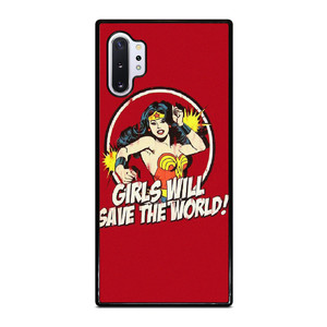 WONDER WOMAN CARTOON BADGE Samsung Galaxy Note 10 Plus Case Cover WONDER WOMAN CARTOON BADGE Samsung Galaxy Note 10 Plus Case Cover