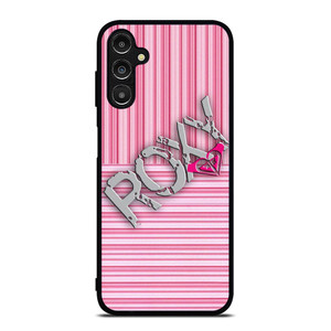ROXY PINK STRIPE EMBLEM Samsung Galaxy A14 Case Cover