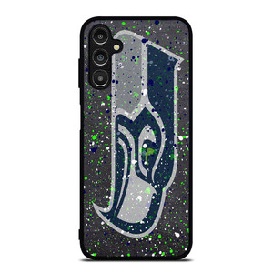 SEATTLE SEAHAWKS SPLASHED LOGO Samsung Galaxy A14 Case Cover SEATTLE SEAHAWKS SPLASHED LOGO Samsung Galaxy A14 Case Cover