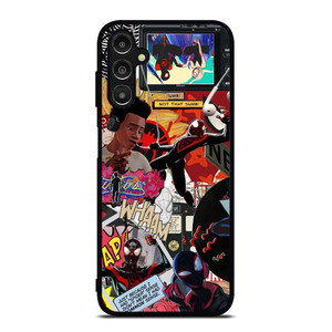 SPIDER-MAN MILES MORALES COLLAGE Samsung Galaxy A14 Case Cover
