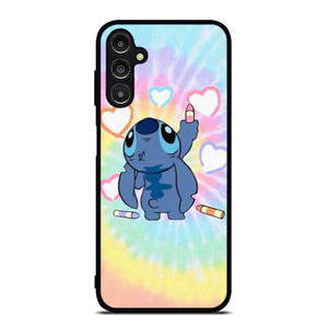 STITCH CARTOON TIE DYE PATTERN Samsung Galaxy A14 Case Cover