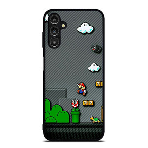 SUPER MARIO BROS CARBON GAMES Samsung Galaxy A14 Case Cover
