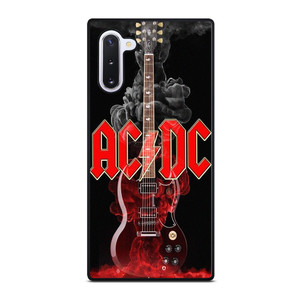 ACDC ROCK BAND GUITAR Samsung Galaxy Note 10 Case Cover ACDC ROCK BAND GUITAR Samsung Galaxy Note 10 Case Cover