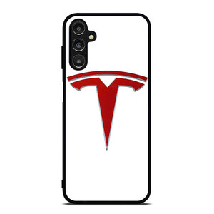 TESLA RED EMBLEM Samsung Galaxy A14 Case Cover