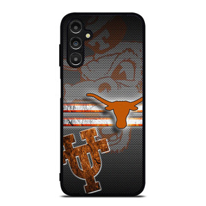 TEXAS LONGHORNS METAL SYMBOL Samsung Galaxy A14 Case Cover TEXAS LONGHORNS METAL SYMBOL Samsung Galaxy A14 Case Cover