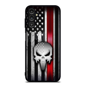THE PUNISHER AMERICAN FLAG METAL Samsung Galaxy A14 Case Cover THE PUNISHER AMERICAN FLAG METAL Samsung Galaxy A14 Case Cover