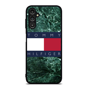 TOMMY HILFIGER GREEN MARBLE Samsung Galaxy A14 Case Cover TOMMY HILFIGER GREEN MARBLE Samsung Galaxy A14 Case Cover