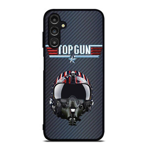TOP GUN MAVERICK HELMET CARBON Samsung Galaxy A14 Case Cover