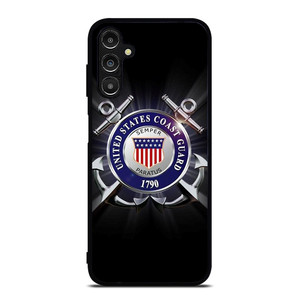 UNITED STATES COAST GUARD SYMBOL Samsung Galaxy A14 Case Cover UNITED STATES COAST GUARD SYMBOL Samsung Galaxy A14 Case Cover
