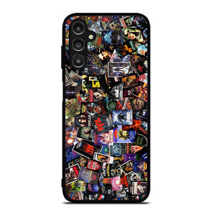 VHS CASSETTE TAPE HORROR MOVIES COLLECTION Samsung Galaxy A14 Case Cover
