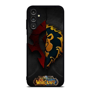 WORLD OF WARCRAFT HORDE ALLIANCE LOGO Samsung Galaxy A14 Case Cover