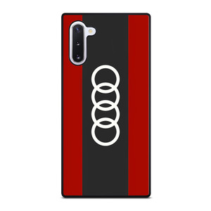 AUDI LODO RED LIST Samsung Galaxy Note 10 Case Cover AUDI LODO RED LIST Samsung Galaxy Note 10 Case Cover