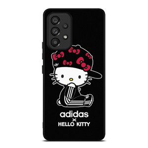 ADIDAS X HELLO KITTY BLACK Samsung Galaxy A53 Case Cover