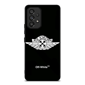AIR JORDAN X OFF WHITE Samsung Galaxy A53 Case Cover AIR JORDAN X OFF WHITE Samsung Galaxy A53 Case Cover