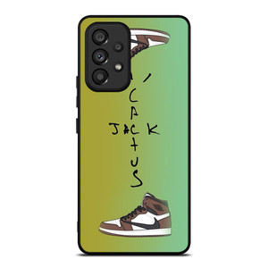 AIR JORDAN X TRAVIS SCOTT CACTUS JACK Samsung Galaxy A53 Case Cover AIR JORDAN X TRAVIS SCOTT CACTUS JACK Samsung Galaxy A53 Case Cover