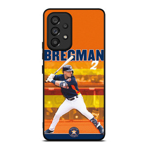 ALEX BREGMAN HOUSTON ASTROS MLB Samsung Galaxy A53 Case Cover ALEX BREGMAN HOUSTON ASTROS MLB Samsung Galaxy A53 Case Cover