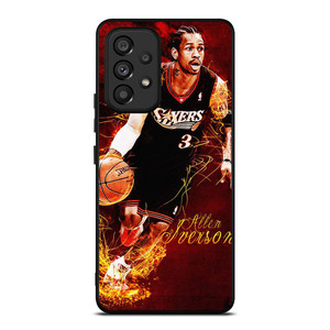 ALLEN IVERSON PHILADELPHIA SIXERS ART Samsung Galaxy A53 Case Cover