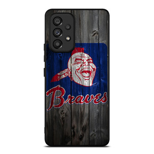 ATLANTA BRAVES BASEBALL WOODEN SYMBOL Samsung Galaxy A53 Case Cover ATLANTA BRAVES BASEBALL WOODEN SYMBOL Samsung Galaxy A53 Case Cover