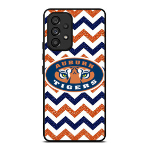 AUBURN TIGERS FOOTBALL STRIPE LOGO Samsung Galaxy A53 Case Cover