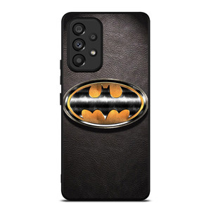 BATMAN EMBLEM LEATHER Samsung Galaxy A53 Case Cover BATMAN EMBLEM LEATHER Samsung Galaxy A53 Case Cover