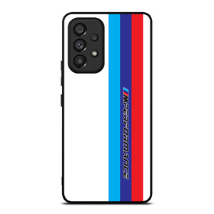 BMW M PERFORMANCES WHITE Samsung Galaxy A53 Case Cover BMW M PERFORMANCES WHITE Samsung Galaxy A53 Case Cover