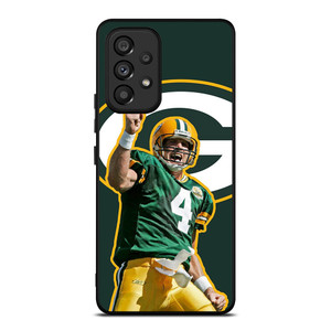 BRETT FAVRE GREEN BAY PACKERS FOOTBALL Samsung Galaxy A53 Case Cover