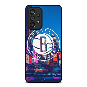 BROOKLYN NEW YORK NBA TIME SQUARE Samsung Galaxy A53 Case Cover