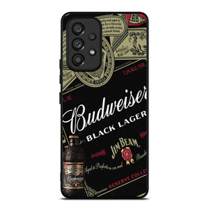 BUDWEISER BEER BLACK LABEL Samsung Galaxy A53 Case Cover