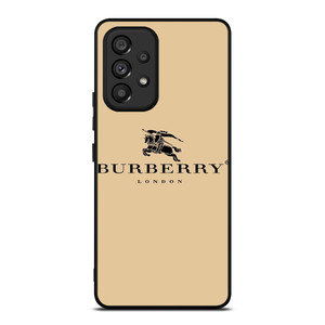 BURBERRY LONDON BROWN LOGO Samsung Galaxy A53 Case Cover BURBERRY LONDON BROWN LOGO Samsung Galaxy A53 Case Cover