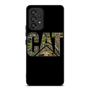 CATERPILLAR CAMO LEAF LOGO Samsung Galaxy A53 Case Cover