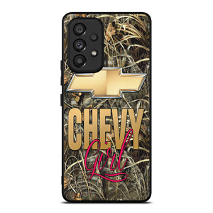 CHEVY GIRL CHEVROLET CAMO Samsung Galaxy A53 Case Cover