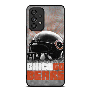 CHICAGO BEARS FOOTBALL NFL HELMET Samsung Galaxy A53 Case Cover CHICAGO BEARS FOOTBALL NFL HELMET Samsung Galaxy A53 Case Cover