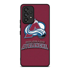 COLORADO AVALANCHE RED CARBON LOGO Samsung Galaxy A53 Case Cover