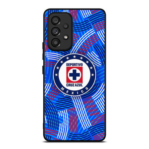 DEPORTIVO CRUZ AZUL MEXICO FOOTBALL ABSTRACT Samsung Galaxy A53 Case Cover