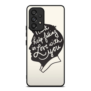 ELVIS PRESLEY SILHOUETTE QUOTES Samsung Galaxy A53 Case Cover