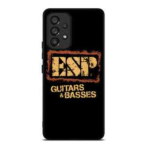ESP GUITARS AND BASSES LOGO Samsung Galaxy A53 Case Cover
