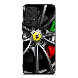 FERRARI WHEEL LOGO Samsung Galaxy A53 Case Cover FERRARI WHEEL LOGO Samsung Galaxy A53 Case Cover