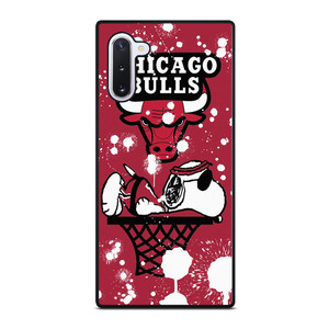 CHICAGO BULLS SNOOPY CARTOON Samsung Galaxy Note 10 Case Cover CHICAGO BULLS SNOOPY CARTOON Samsung Galaxy Note 10 Case Cover