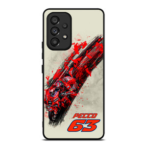 FRANCESCO BAGNAIA PECCO 63 MOTO GP Samsung Galaxy A53 Case Cover FRANCESCO BAGNAIA PECCO 63 MOTO GP Samsung Galaxy A53 Case Cover