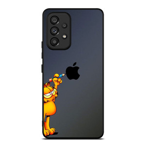GARFIELD CAT APPLE LOGO Samsung Galaxy A53 Case Cover