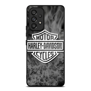 HARLEY DAVIDSON MOTORCYCLES SMOKE LOGO Samsung Galaxy A53 Case Cover
