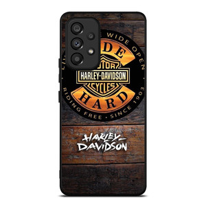 HARLEY DAVIDSON RIDING FREE 1903 Samsung Galaxy A53 Case Cover HARLEY DAVIDSON RIDING FREE 1903 Samsung Galaxy A53 Case Cover