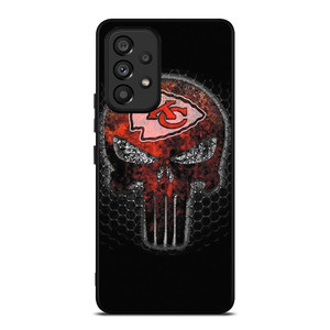 KANSAS CITY CHIEF PUNISHER SKULL LOGO Samsung Galaxy A53 Case Cover