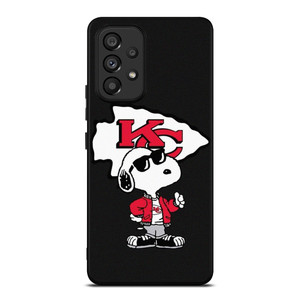 KANSAS CITY CHIEFS NFL FOOTBALL SNOOPY Samsung Galaxy A53 Case Cover KANSAS CITY CHIEFS NFL FOOTBALL SNOOPY Samsung Galaxy A53 Case Cover