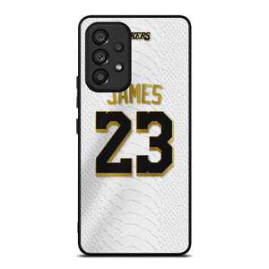 LEBRON JAMES LA LAKERS WHITE KIT Samsung Galaxy A53 Case Cover LEBRON JAMES LA LAKERS WHITE KIT Samsung Galaxy A53 Case Cover