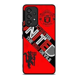 MANCHESTER UNITED THE RED DEVILS Samsung Galaxy A53 Case Cover
